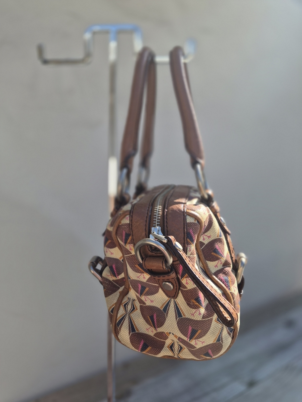 Fossil Maddox Speedy Bird Boho Satchel - Picture 6 of 14